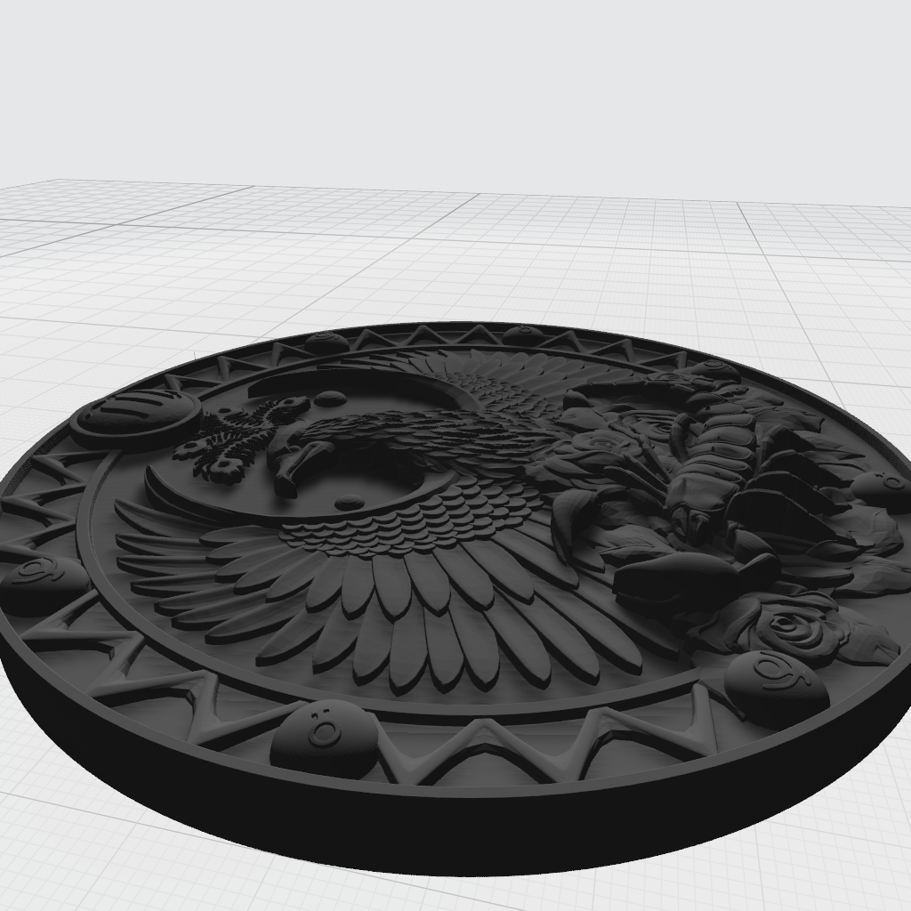Scorpion Scorpio Phoenix CNC STL Model CNC STL file preview 3