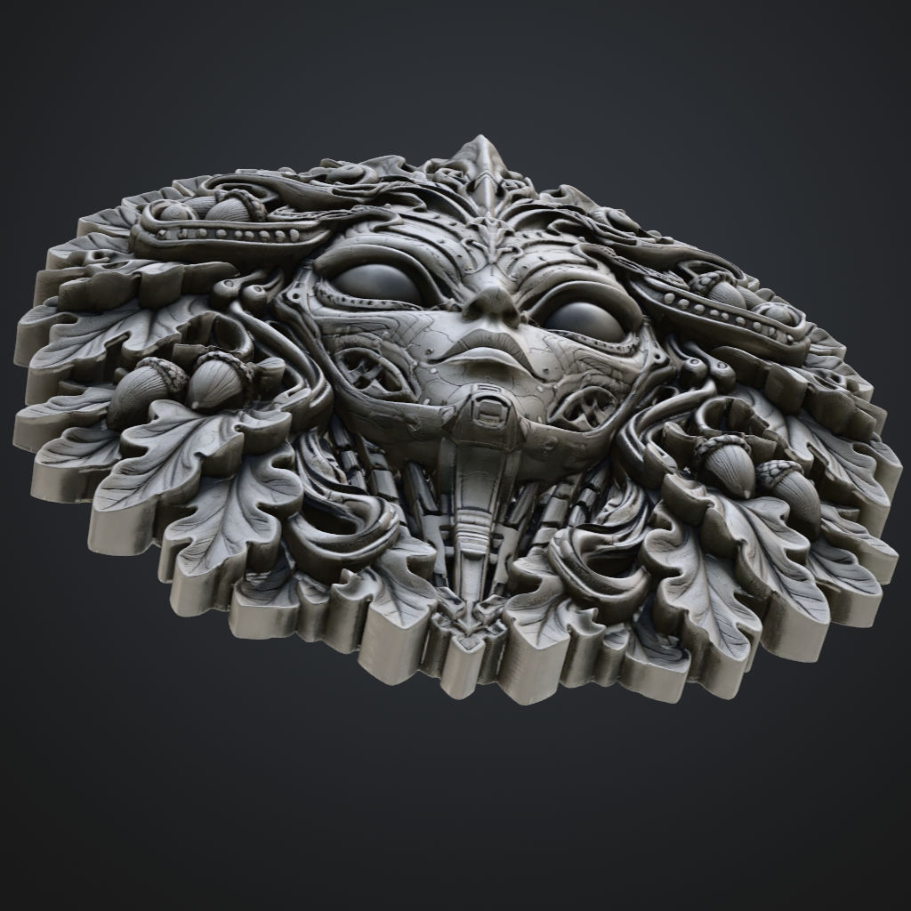 Star Trek Greenman CNC Greenwoman Lady CNC STL file preview 3