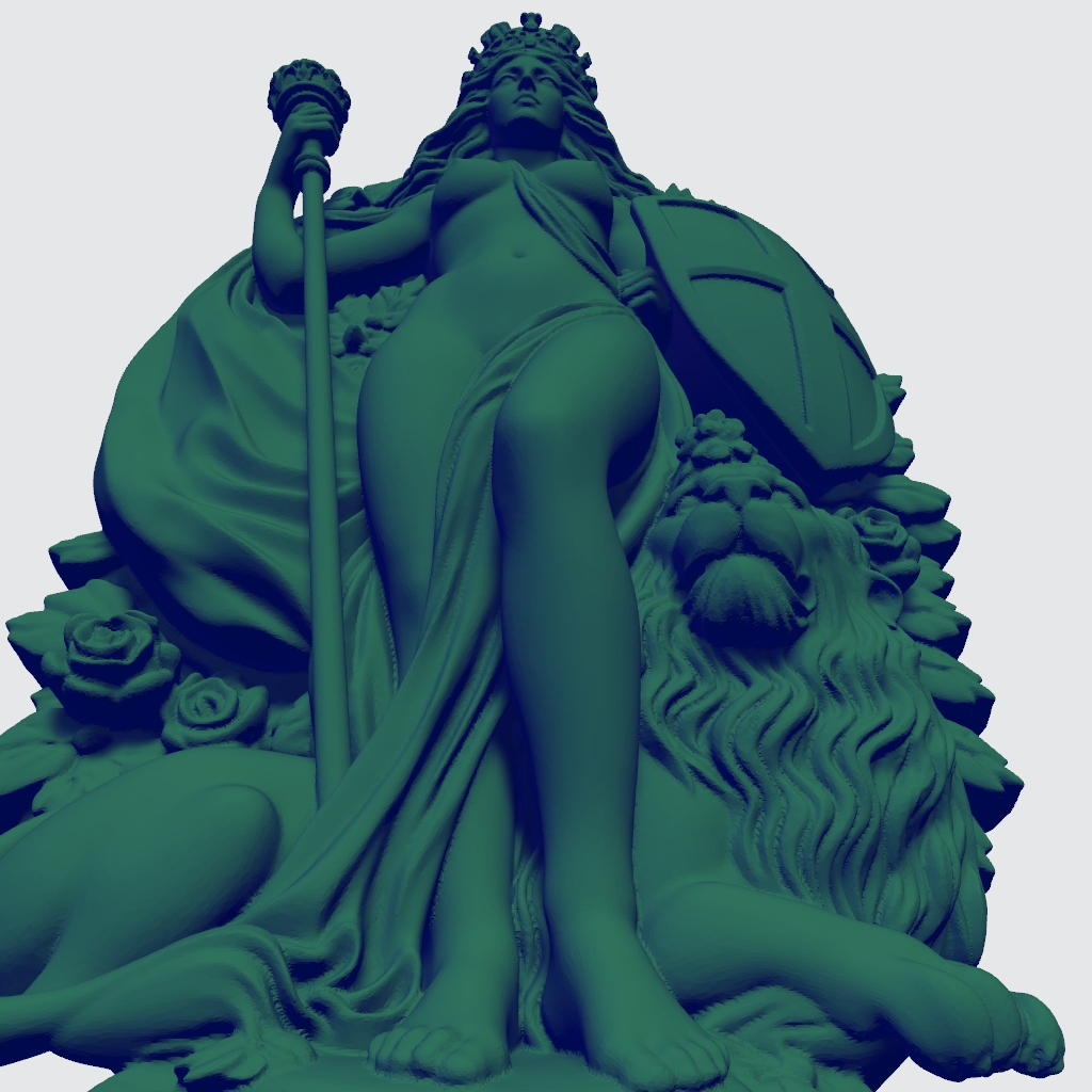 Victorious Britain 3D Model CNC STL file preview 3