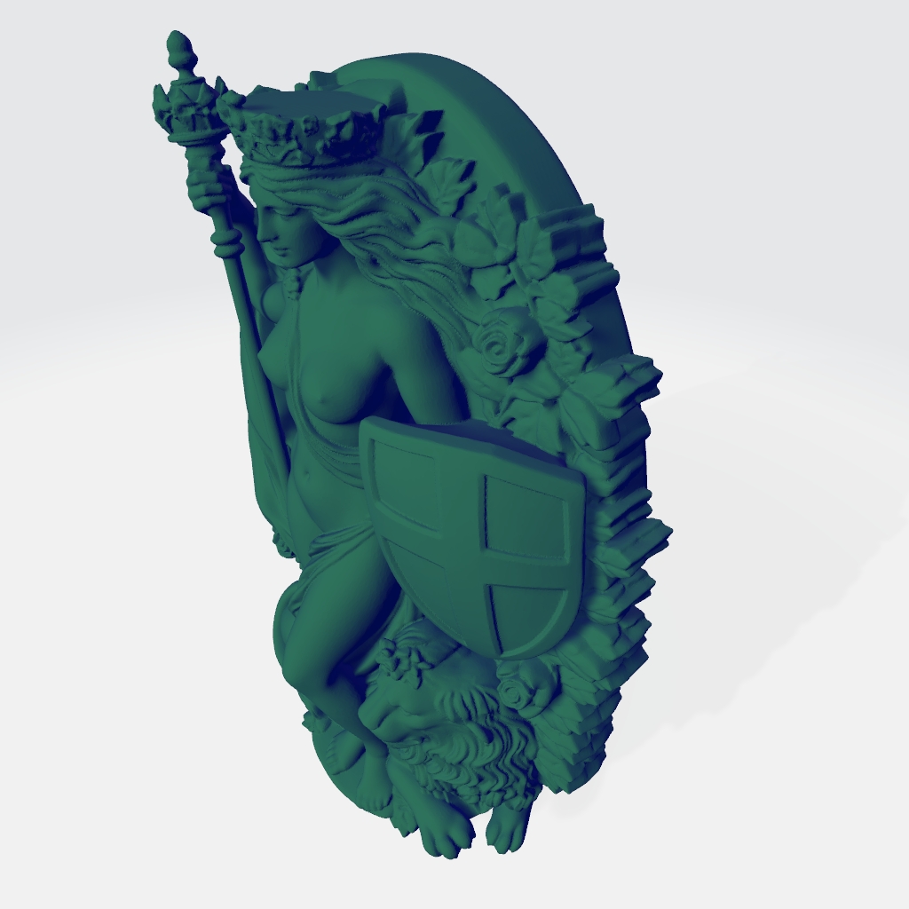 Victorious Britain 3D Model CNC STL file preview 4