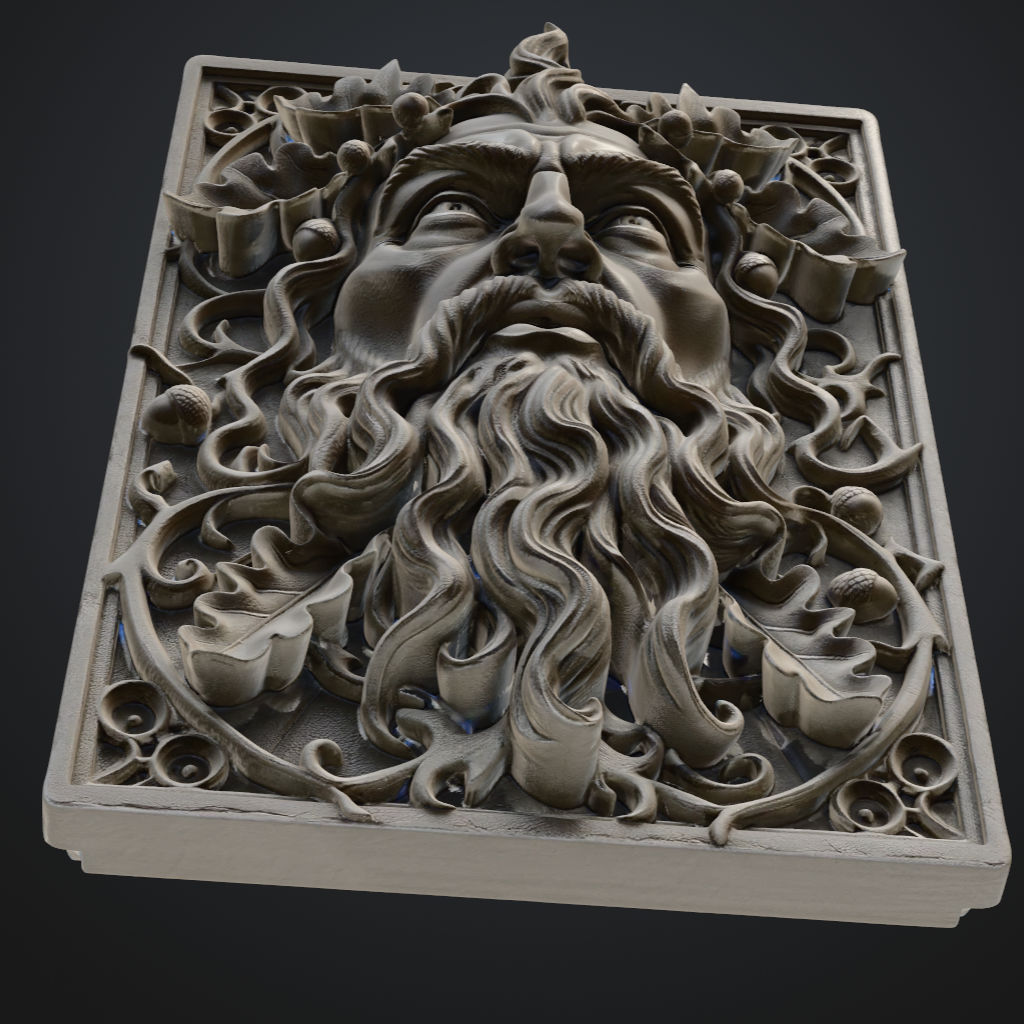 Warlock Matrix CNC STL file preview 3
