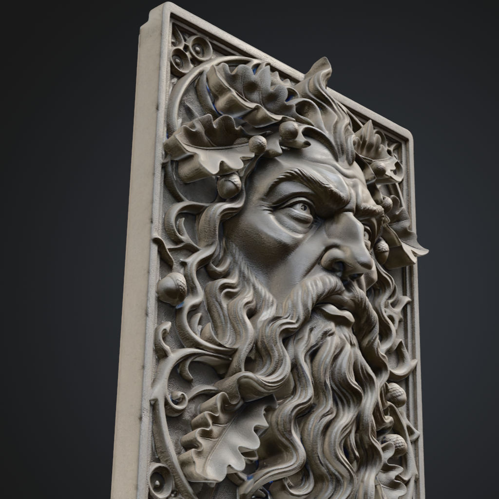 Warlock Matrix CNC STL file preview 4