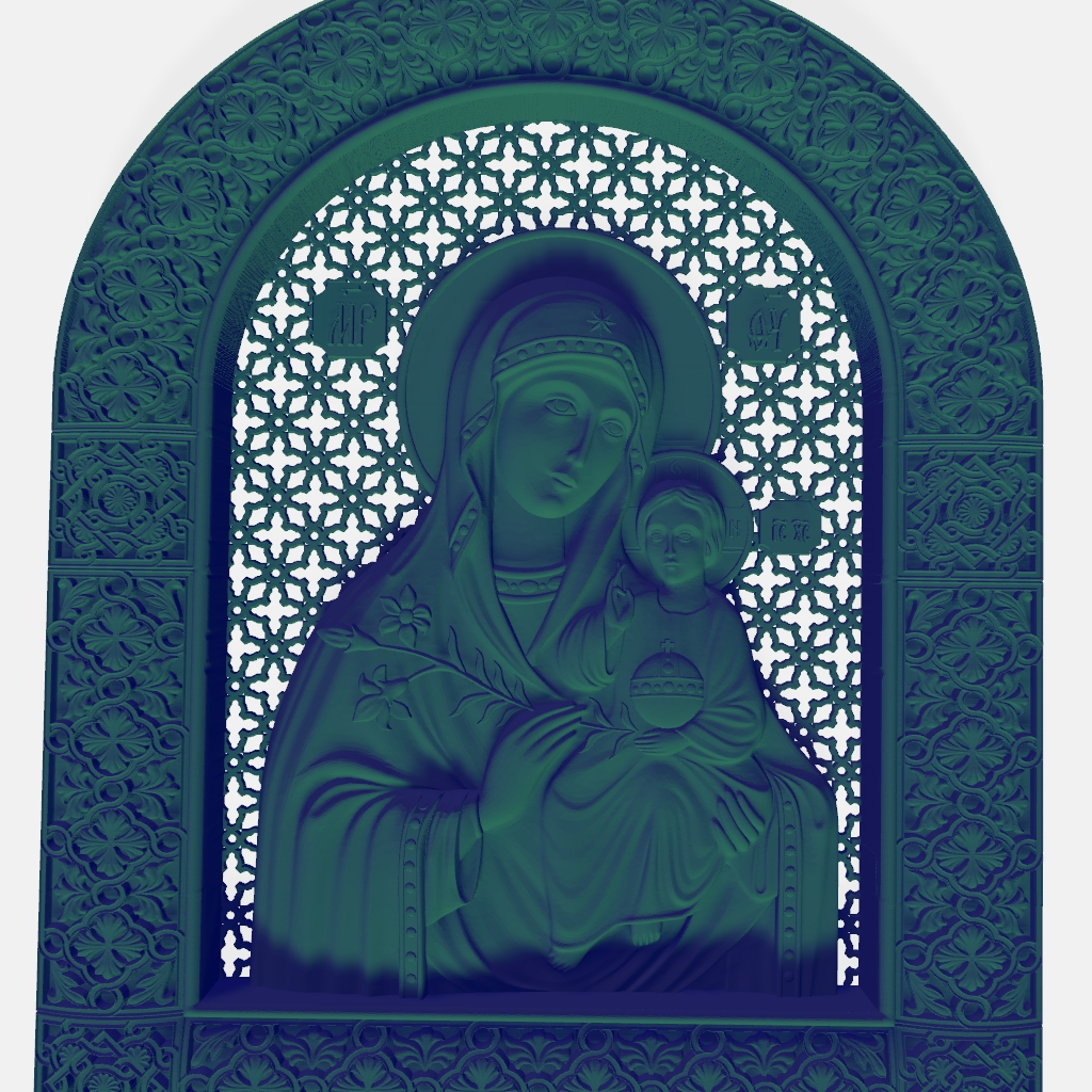 Icon CNC STL file preview